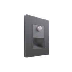 Systeme Infinity, Светильник LED C/У с дат. движения и выдержкой времени (230В), Вулканический пепел
