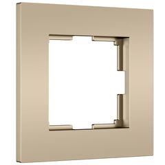 Рамка на 1 пост Slab (шампань софт)