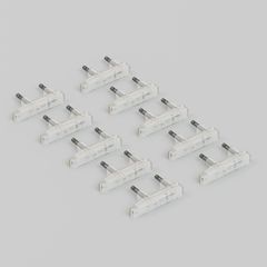 Блок LED подсветки для выключателя 10 шт. (белый)