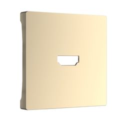 Накладка для розетки HDMI (шампань)